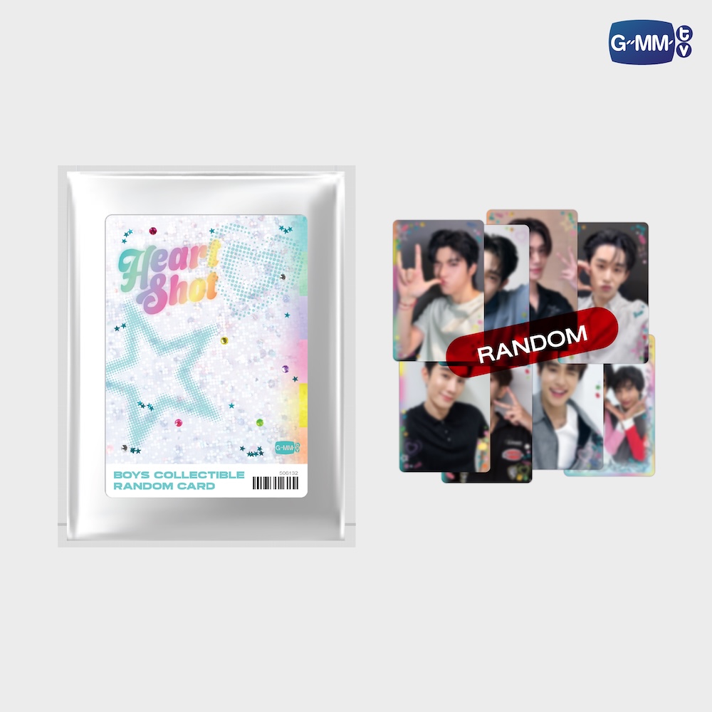 GMMTV BOYS SELFIE HEART SHOT RANDOM 7パック BOYS SELFIE HEART SHOT COLLECTIBLE RANDOM CARD