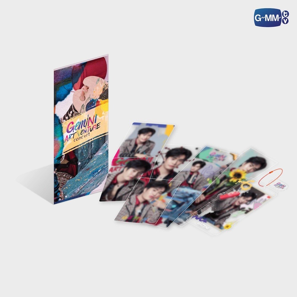GEMINI ART-VENTURE CONCERT TRANSPARENT PHOTO SET