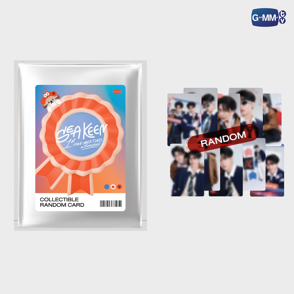 SEA KEEN 1ST FAN MEETING IN THAILAND COLLECTIBLE RANDOM CARD