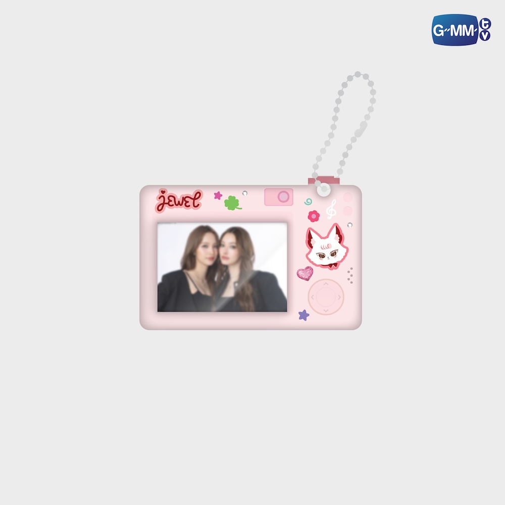 JANJINGJING ID HOLDER PIN KEYCHAIN